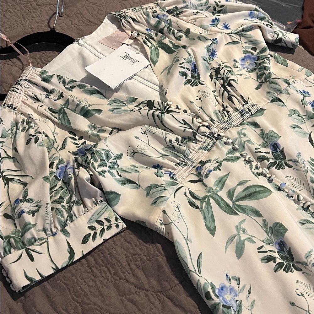 NWT Gal Meets Glam Floral Dress - Size 8/10 - Picture 6 of 7